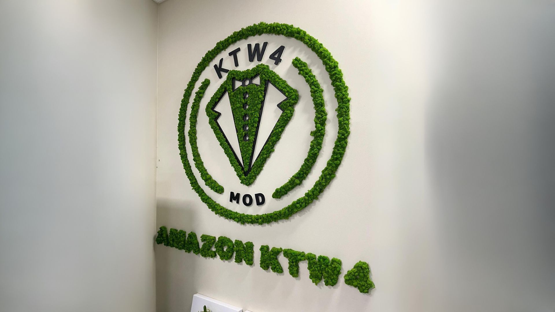 Kompozycja z mchu - realizacja